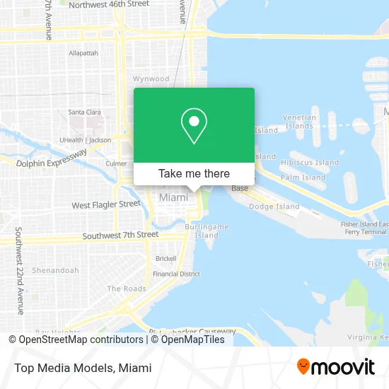 Top Media Models map