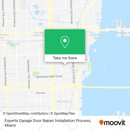 Experts Garage Door Repair Installation Process map