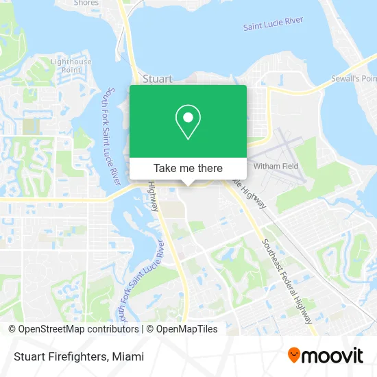 Stuart Firefighters map