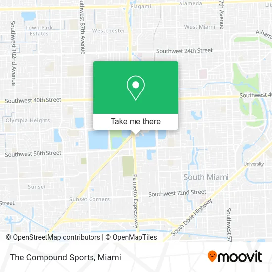 The Compound Sports map