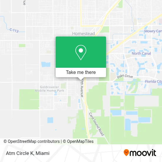Atm Circle K map