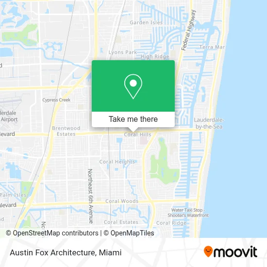 Austin Fox Architecture map