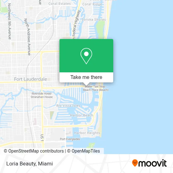 Loria Beauty map
