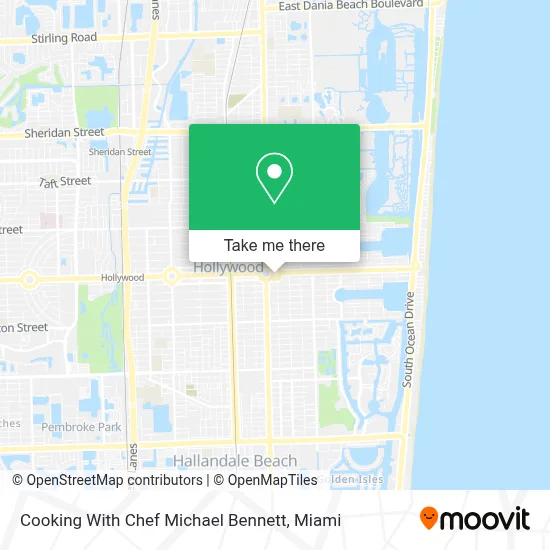 Cooking With Chef Michael Bennett map