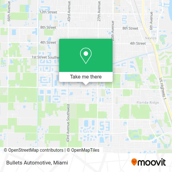 Bullets Automotive map