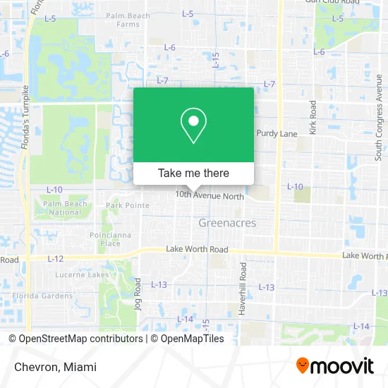Chevron map