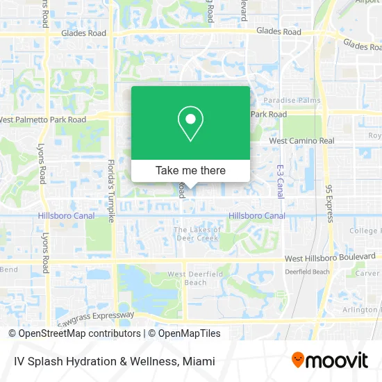 IV Splash Hydration & Wellness map
