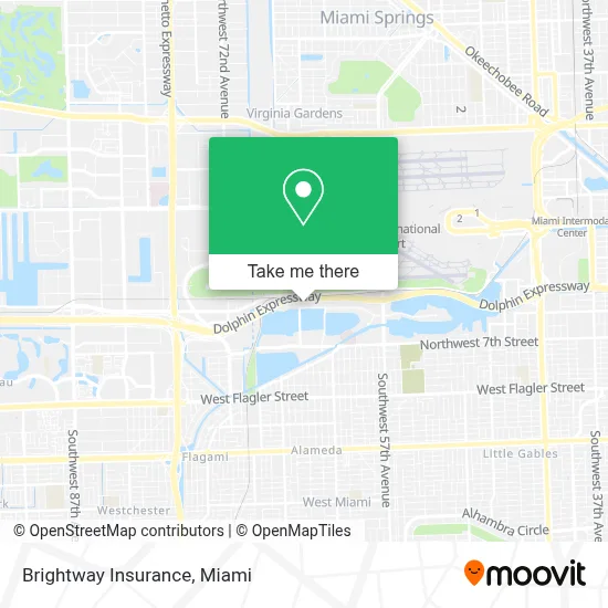 Brightway Insurance map