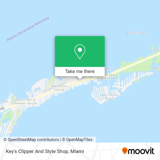 Key's Clipper And Style Shop map