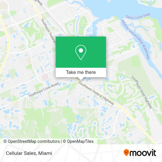 Cellular Sales map