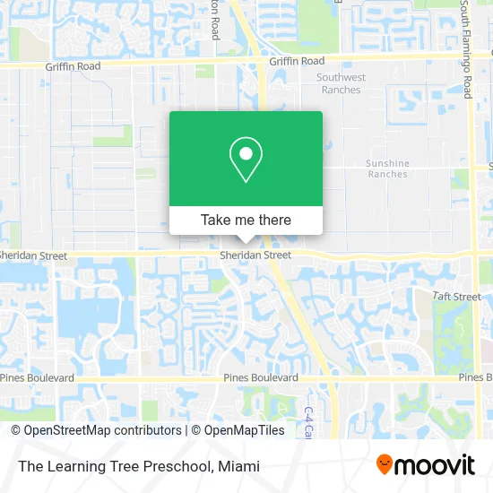 The Learning Tree Preschool map
