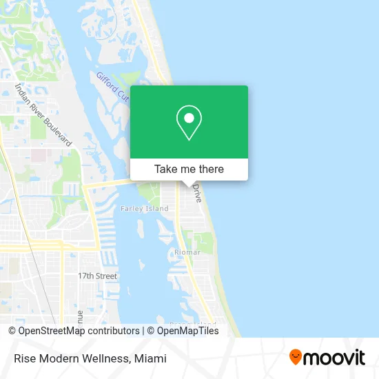 Rise Modern Wellness map