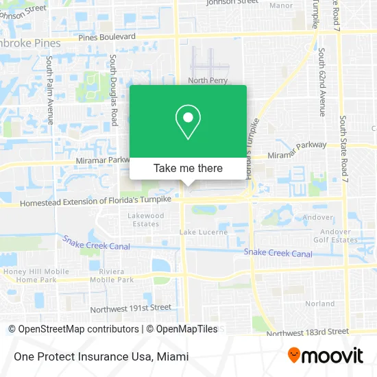 One Protect Insurance Usa map
