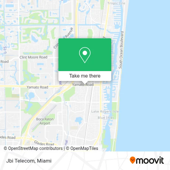 Jbi Telecom map