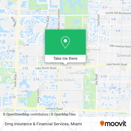 Dmg Insurance & Financial Services map