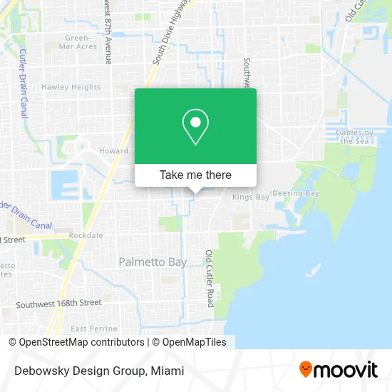Debowsky Design Group map