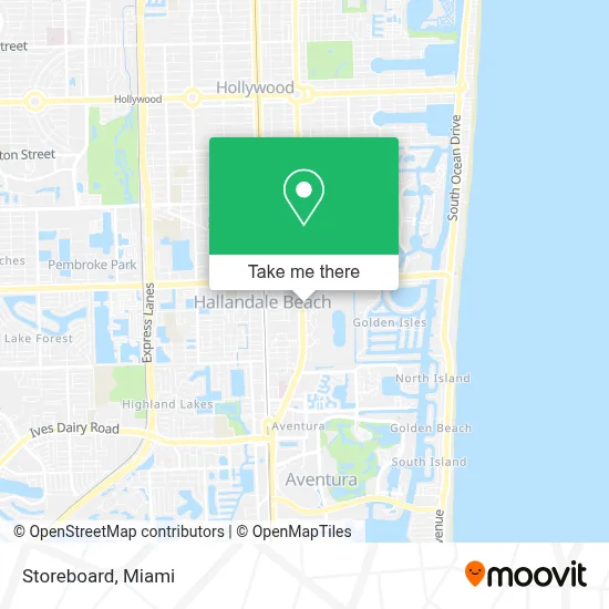 Storeboard map