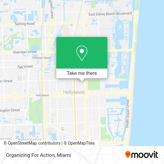 Organizing For Action map