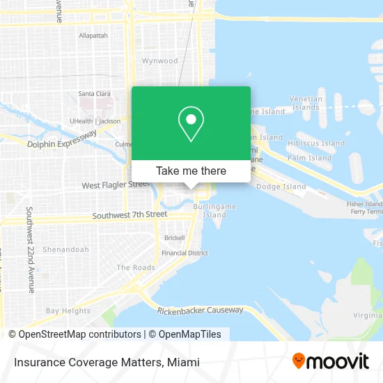Insurance Coverage Matters map