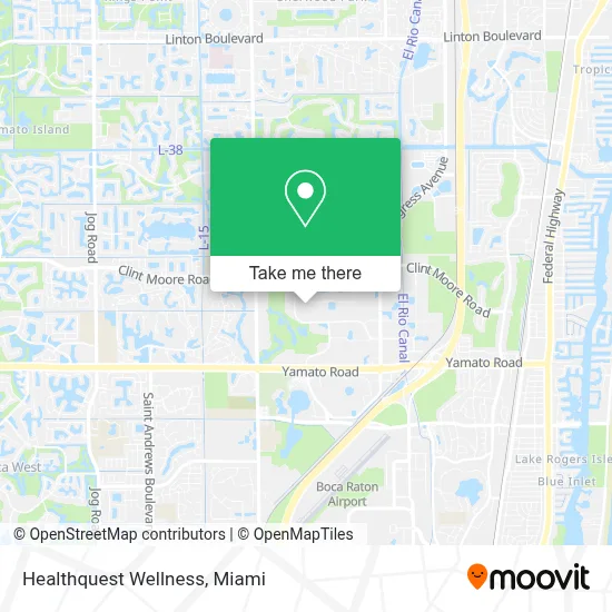 Healthquest Wellness map