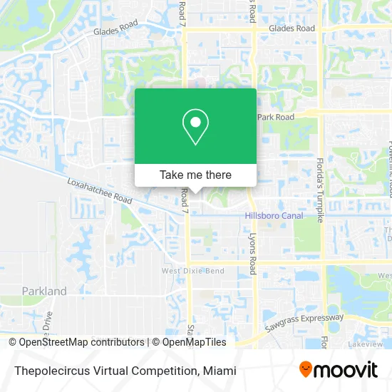 Thepolecircus Virtual Competition map
