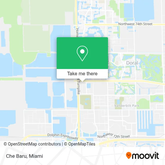 Che Baru map