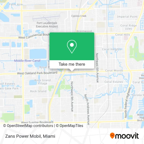 Zans Power Mobil map