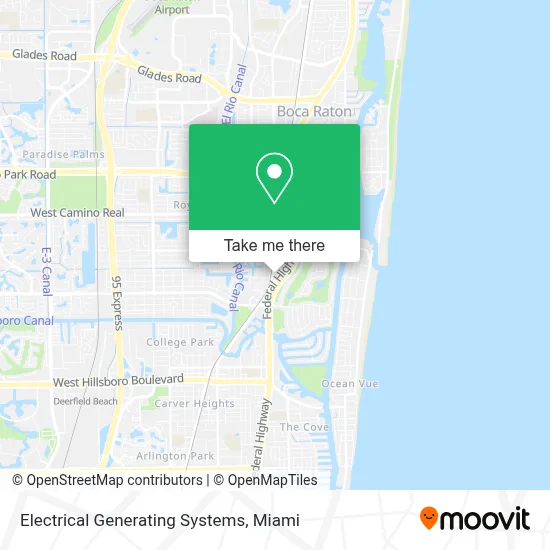 Electrical Generating Systems map