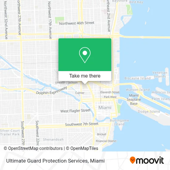 Ultimate Guard Protection Services map