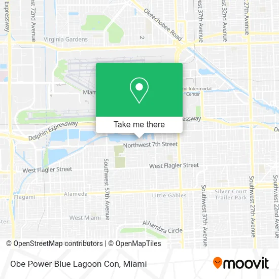 Obe Power Blue Lagoon Con map
