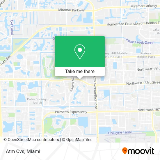 Atm Cvs map