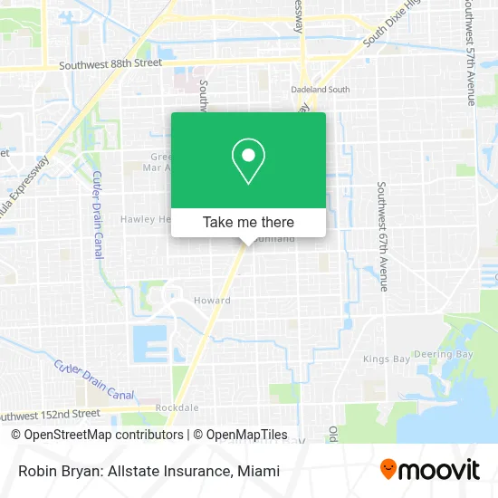 Robin Bryan: Allstate Insurance map