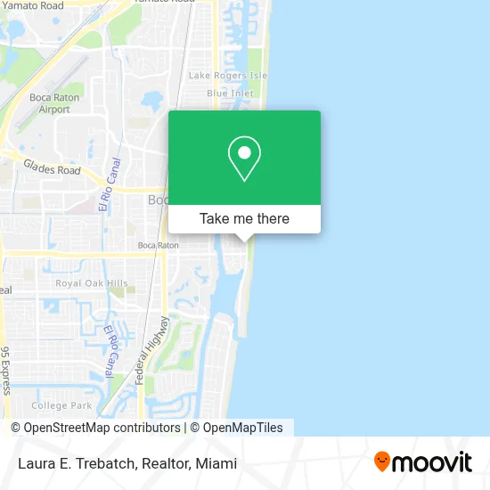 Laura E. Trebatch, Realtor map