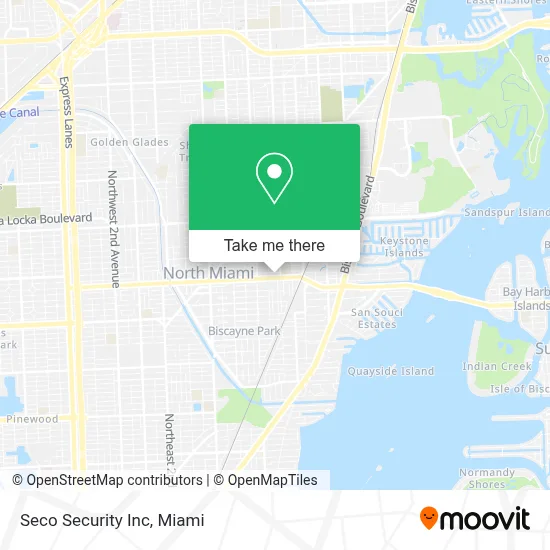 Seco Security Inc map