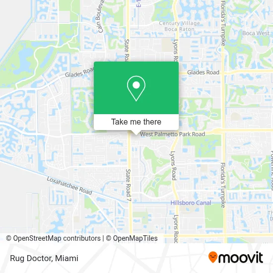 Rug Doctor map