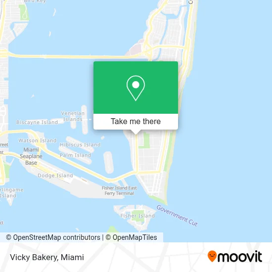 Vicky Bakery map