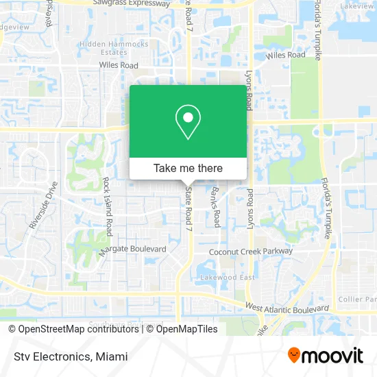 Stv Electronics map