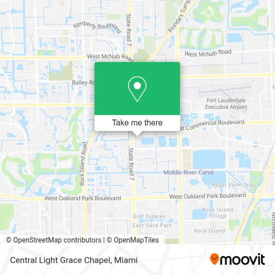 Central Light Grace Chapel map