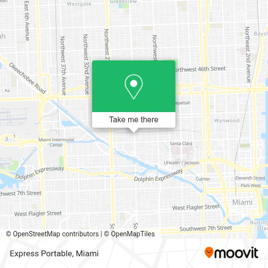 Express Portable map
