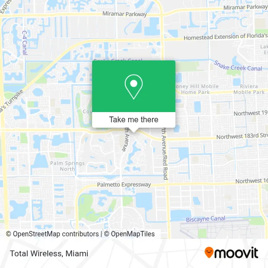 Total Wireless map