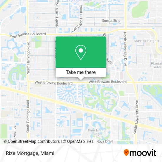 Rize Mortgage map