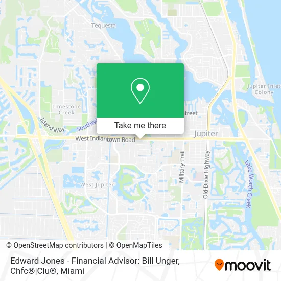 Edward Jones - Financial Advisor: Bill Unger, Chfc®|Clu® map