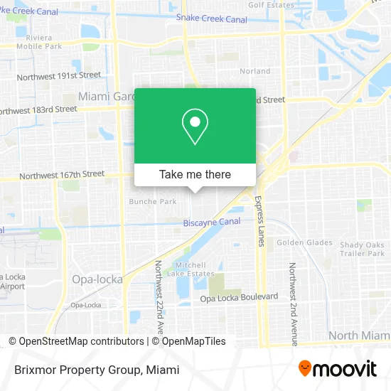 Brixmor Property Group map
