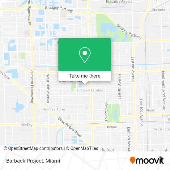 Barback Project map