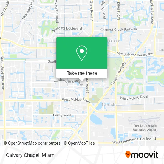 Calvary Chapel map