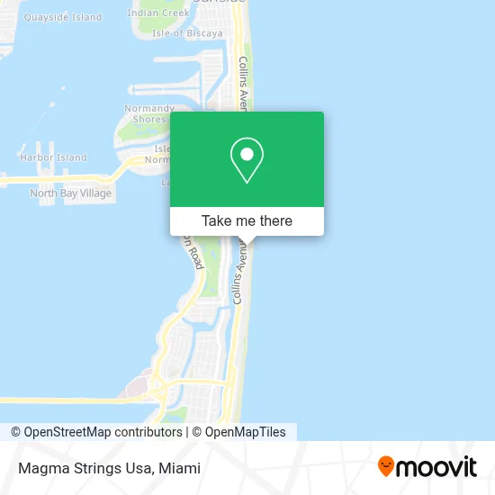 Magma Strings Usa map