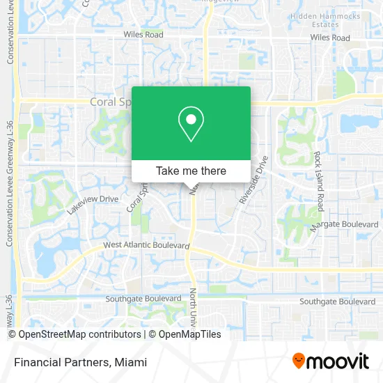 Financial Partners map