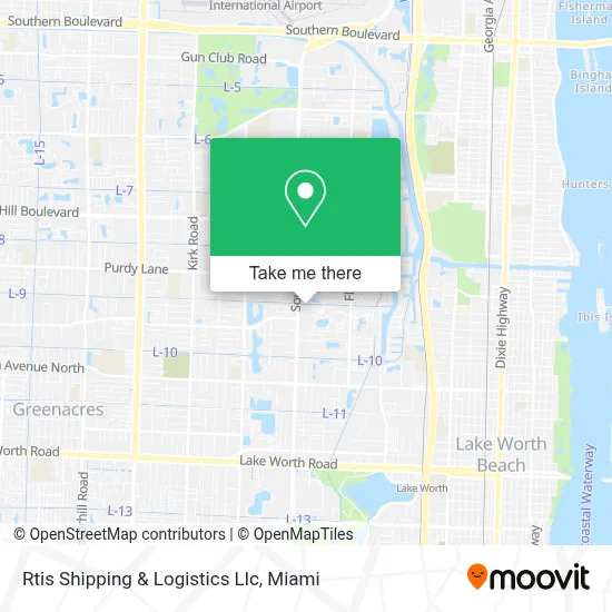 Rtis Shipping & Logistics Llc map