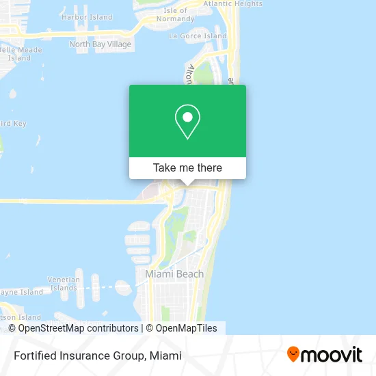 Fortified Insurance Group map