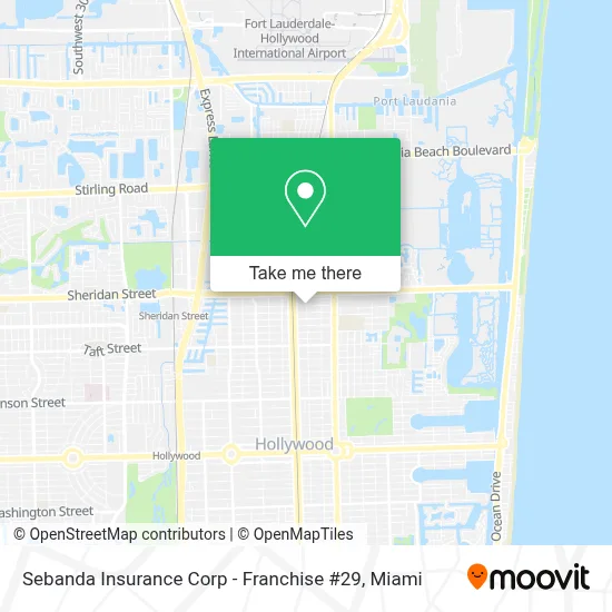 Sebanda Insurance Corp - Franchise #29 map